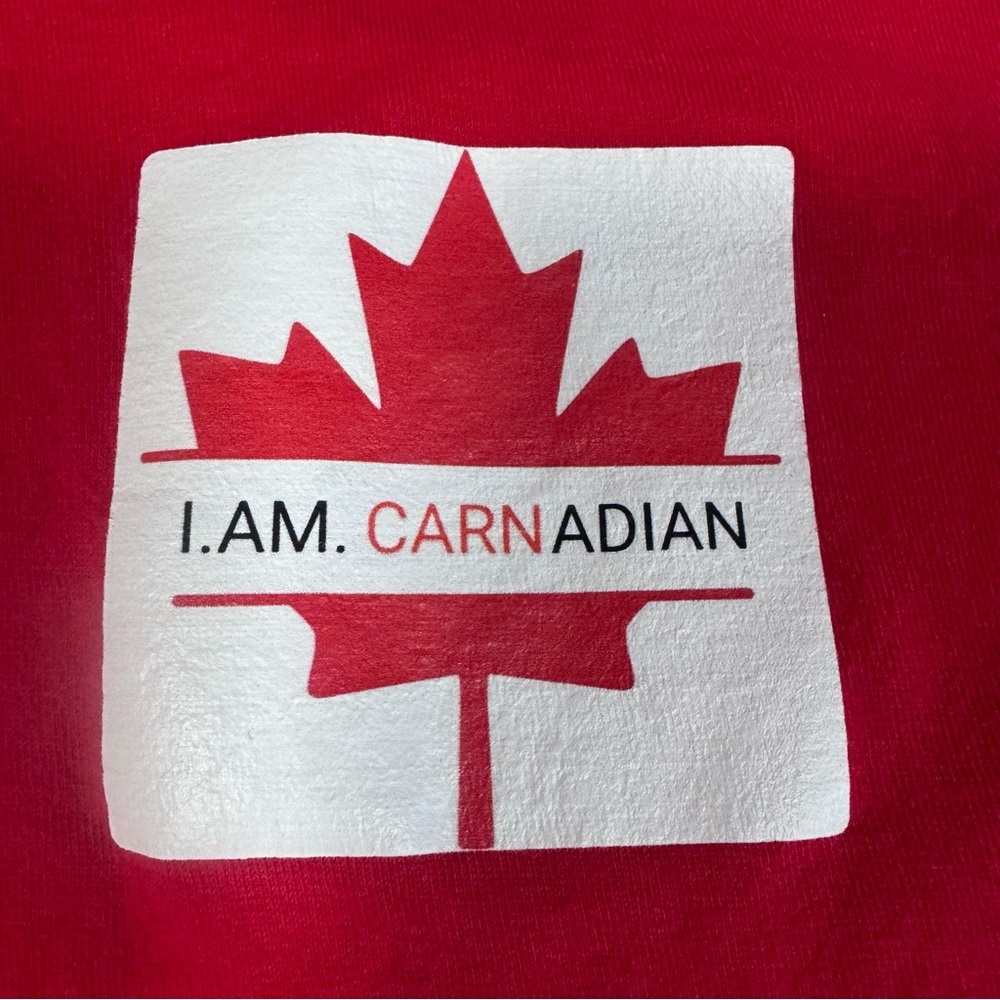 🇨🇦 Show your love for our PM - Small “I AM CARNADIAN” 100%Cotton🇨🇦